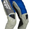 Motorradhosen Stahlgruber Fly Racing Mx Kinetic Fuel Pants blau,grau