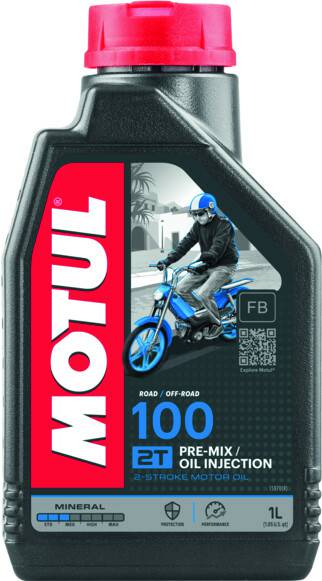 Stahlgruber Motul 100 Motomix 2T (1 l) Motoröle