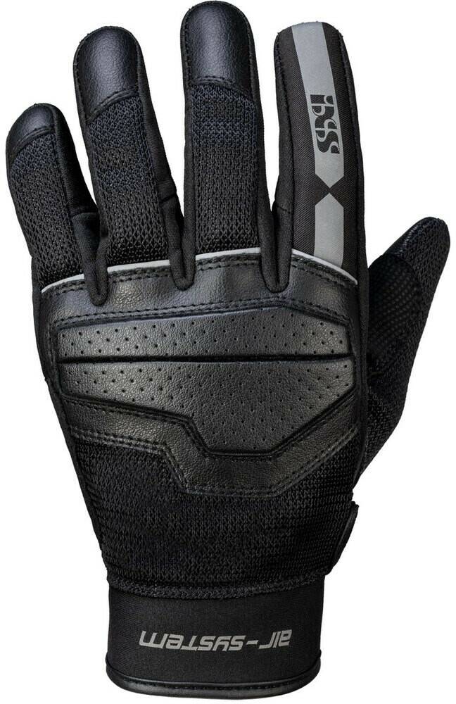 Stahlgruber IXS Evo-Air schwarz-grau Motorradhandschuhe