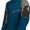 Stahlgruber Scott Voyager Dryo Jacke grau-blau Motorradjacken