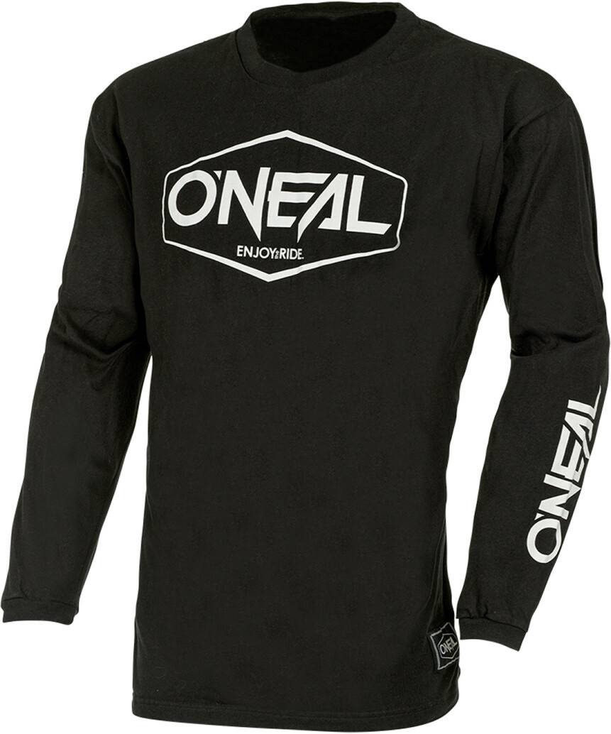 Stahlgruber O'Neal Element Cotton Hexx V.22 schwarz/weiß Motocross-Jerseys