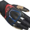 Stahlgruber Spidi X-GT 2022 Handschuhe schwarz/braun Motorradhandschuhe