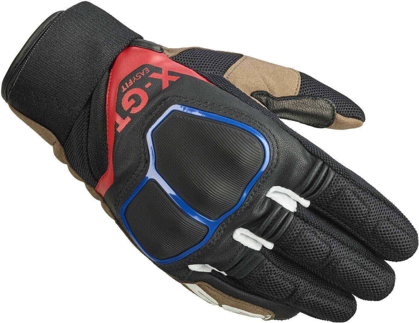 Stahlgruber Spidi X-GT 2022 Handschuhe schwarz/braun Motorradhandschuhe