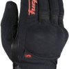 Stahlgruber Furygan Jet All Saison D3O Handschuheschwarz/rot Motorradhandschuhe