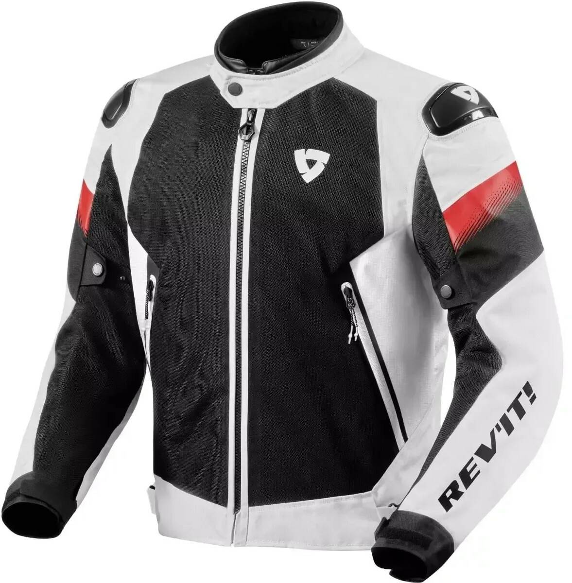 Motorradjacken Stahlgruber REV'IT! Control Air H2O Jacketblack/white