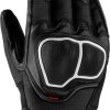 Motorradhandschuhe Stahlgruber Spidi NKD H2OUT Handschuhe schwarz/weiss