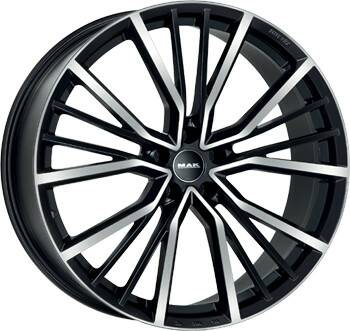 MAK Wheels Union (10x22) Stahlgruber MAK Wheels Union (10x22)schwarz poliert