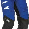 Motorradhosen Stahlgruber Fly Racing F/16 Motocross Hose schwarz/blau