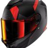 Stahlgruber SHARK Spartan GT ProCarbon Dokhta matt black/red SHARK Spartan GT Pro