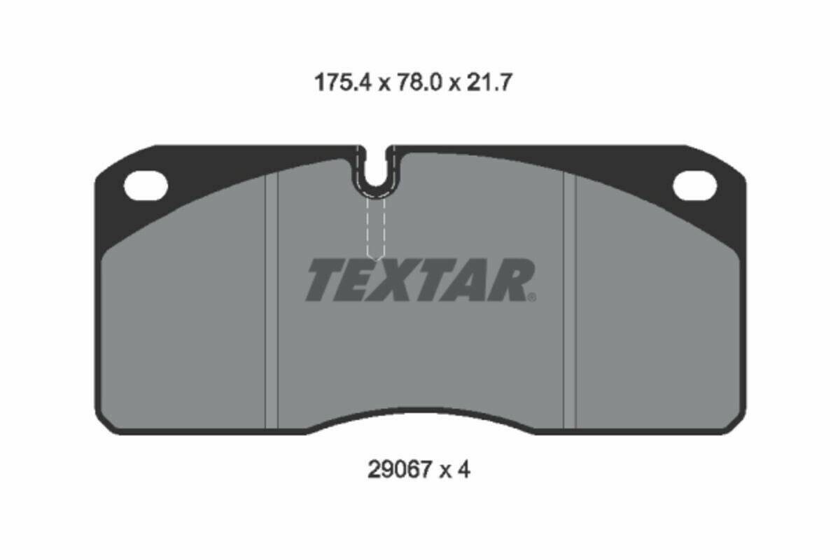 Stahlgruber Textar 2906705 Auto-Bremsanlagen