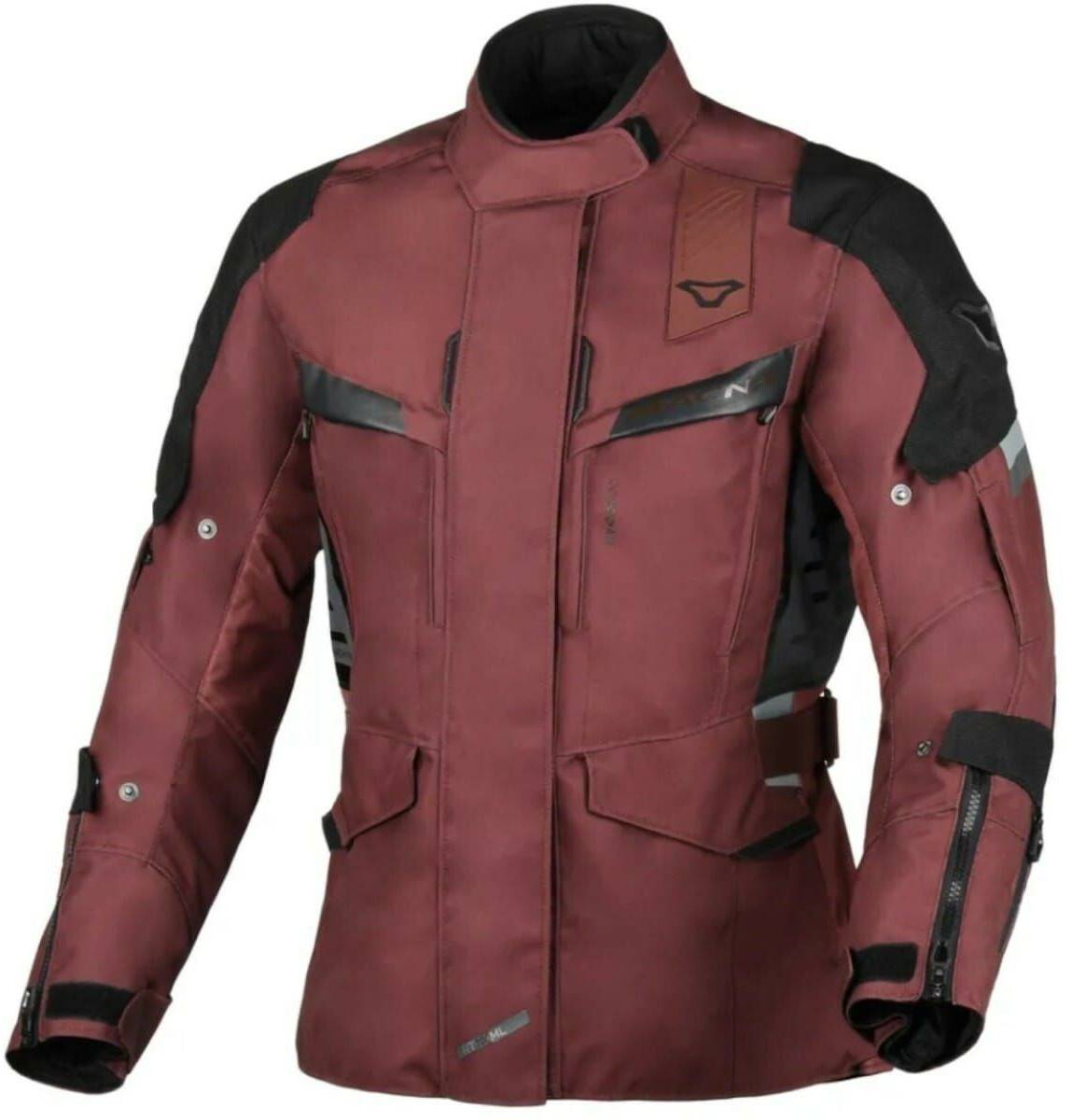 Motorradjacken Stahlgruber Macna Zastra Jacketburgundy