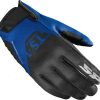 Stahlgruber Spidi CTS-1 K3 Handschuhe schwarz/blau Motorradhandschuhe