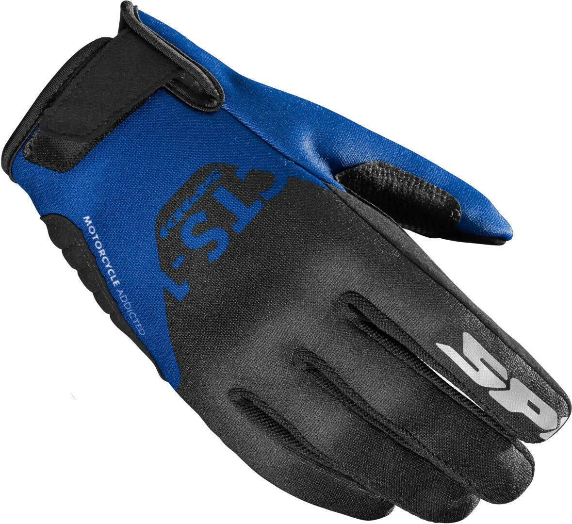 Stahlgruber Spidi CTS-1 K3 Handschuhe schwarz/blau Motorradhandschuhe