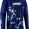 Motocross-Jerseys Stahlgruber Leatt 4.5Enduro blue/white