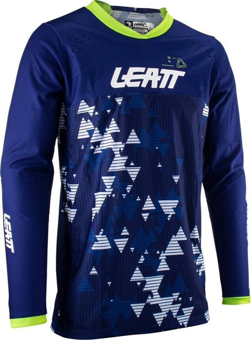 Motocross-Jerseys Stahlgruber Leatt 4.5Enduro blue/white