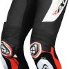 Stahlgruber IXON Vortex 3 Lederhose schwarz/weiss/rot Motorradhosen