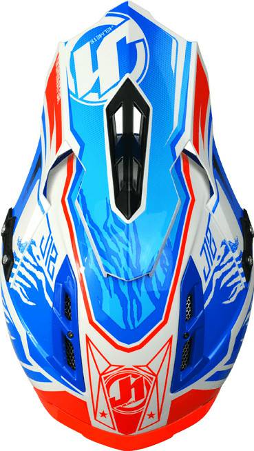 Just1 J12 Off Road Carbon Stahlgruber Just1 J12 Off Road CarbonDOMINATOR white/red/blue