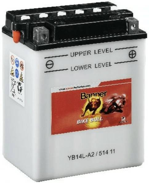 Motorradbatterien Stahlgruber Banner Bike Bull AGM+SLA 12V 11Ah (51101)