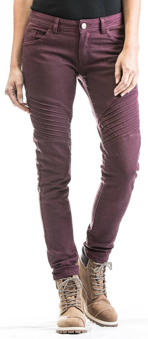 Stahlgruber IXON Vicky Damen Jeans rot Motorradhosen