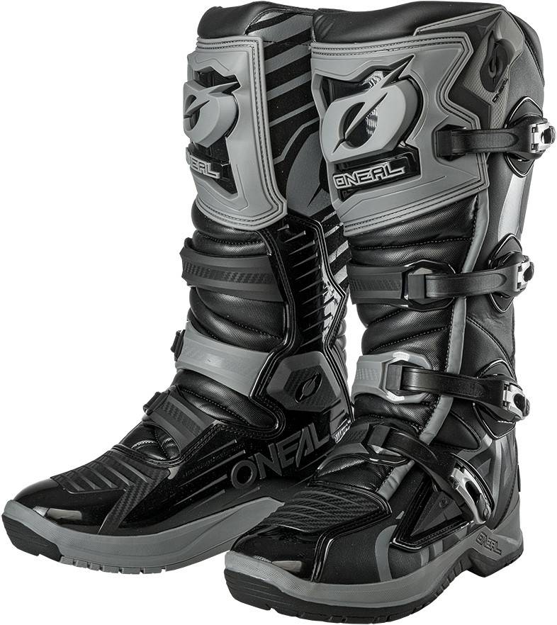 Motorradstiefel Stahlgruber O'Neal RMX Bootgrau