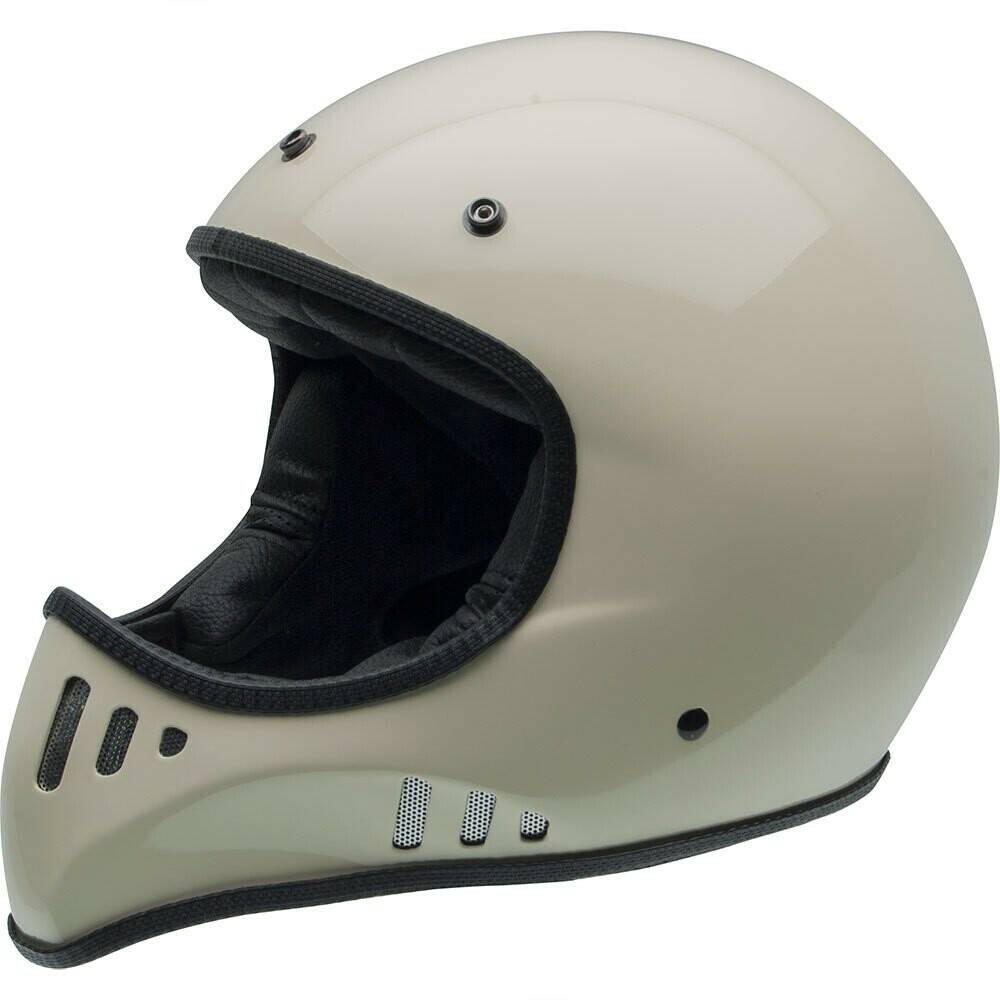 Motorradhelme Stahlgruber NZI Mad Carbon Motocross Helmet Beige