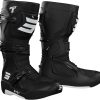 Stahlgruber Shot Race 6 Motocross Stiefel schwarz-weiss Motorradstiefel